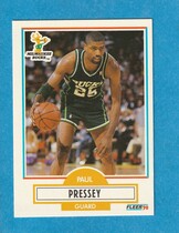 1990 Fleer Base Set #107 Paul Pressey