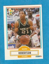 1990 Fleer Base Set #109 Alvin Robertson