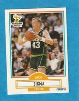 1990 Fleer Base Set #110 Jack Sikma