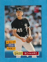 1994 Stadium Club Base Set #482 Jeff Schwarz