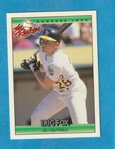 1992 Donruss Rookies #39 Eric Fox