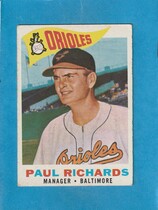 1960 Topps Base Set #224 Paul Richards