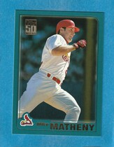 2001 Topps Base Set #74 Mike Matheny
