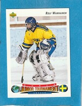 1992 Upper Deck Base Set #223 Rolf Wanhainen