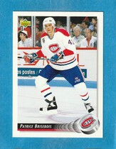 1992 Upper Deck Base Set #277 Patrice Brisebois