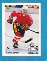 1992 Upper Deck Base Set #371 Stefan Ustorf
