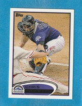 2012 Topps Base Set Series 1 #21 Chris Iannetta