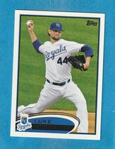 2012 Topps Base Set Series 1 #47 Luke Hochevar