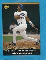 1992 Upper Deck Ted Williams Best #T14 Juan Gonzalez
