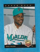 1993 Upper Deck Base Set #9 Nigel Wilson