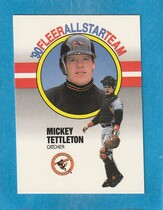 1990 Fleer All Stars #12 Mickey Tettleton