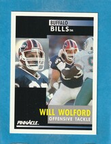 1991 Pinnacle Base Set #85 Will Wolford