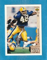 1992 Upper Deck Base Set #14 Ricardo McDonald