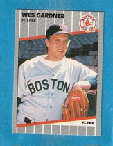 1989 Fleer Base Set #88 Wes Gardner