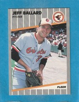 1989 Fleer Base Set #607 Jeff Ballard
