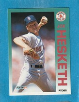 1992 Fleer Base Set #40 Joe Hesketh