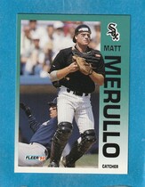 1992 Fleer Base Set #90 Matt Merullo