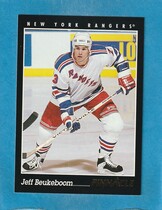 1993 Pinnacle Base Set #309 Jeff Beukeboom
