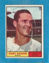1961 Topps Base Set #33 Gary Geiger