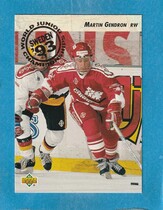 1993 Upper Deck Base Set #259 Martin Gendron