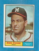 1961 Topps Base Set #61 Ron Piche