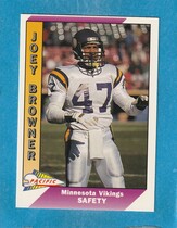 1991 Pacific Base Set #284 Joey Browner