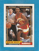 1992 Topps Base Set #295 Morlon Wiley