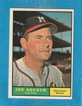 1961 Topps Base Set #245 Joe Adcock