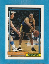 1992 Topps Base Set #316 Victor Alexander