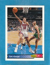 1992 Upper Deck Base Set #155 Tate George