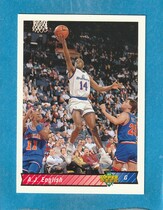1992 Upper Deck Base Set #208 A.J. English