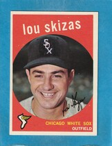 1959 Topps Base Set #328 Lou Skizas