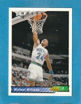 1992 Upper Deck Base Set #398 Michael Williams