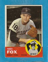 1963 Topps Base Set #44 Terry Fox