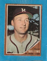 1962 Topps Base Set #130 Frank Bolling