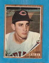 1962 Topps Base Set #145 Barry Latman