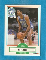 1990 Fleer Base Set #114 Sam Mitchell