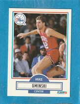 1990 Fleer Base Set #142 Mike Gminski
