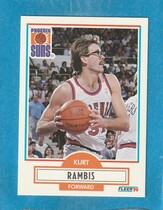 1990 Fleer Base Set #152 Kurt Rambis