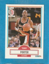 1990 Fleer Base Set #158 Terry Porter