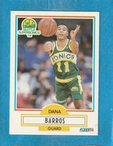 1990 Fleer Base Set #175 Dana Barros