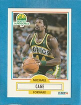 1990 Fleer Base Set #176 Michael Cage