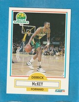 1990 Fleer Base Set #180 Derrick McKey