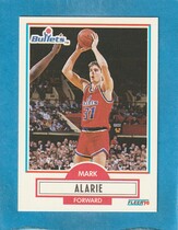 1990 Fleer Base Set #190 Mark Alarie