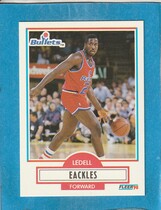 1990 Fleer Base Set #191 Ledell Eackles