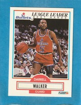 1990 Fleer Base Set #196 Darrell Walker