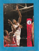 1995 NBA Hoops Hoops #122 Willie Burton