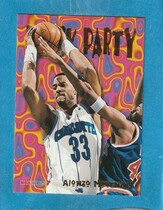 1995 NBA Hoops Block Party #7 Alonzo Mourning