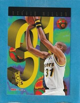 1995 NBA Hoops Numbers Crunchers #16 Reggie Miller