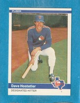 1984 Fleer Base Set #418 Dave Hostetler